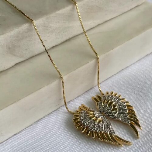 Colar Asas de Anjo