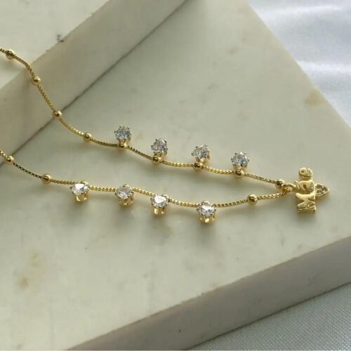 Colar Mãe com Zircônias