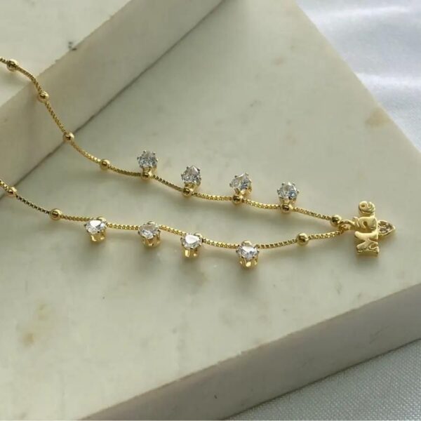 Colar Mãe com Zircônias