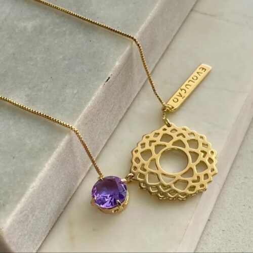 COLAR CHAKRA CORONÁRIO EVOLUÇÃO