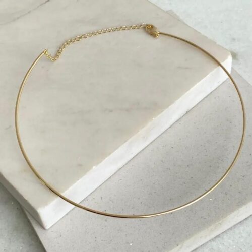 Choker Aro Médio Liso