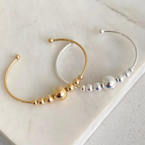 Bracelete Bolas Lisas