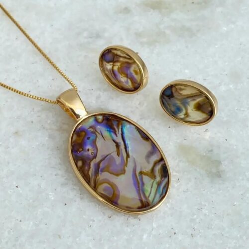 CONJUNTO ABALONE OVAL