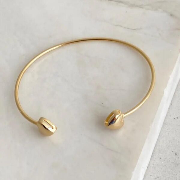 Bracelete Coração nas Pontas