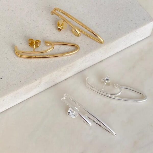 Brinco Ear Hook Longo