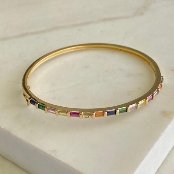 Bracelete Zircônia Color