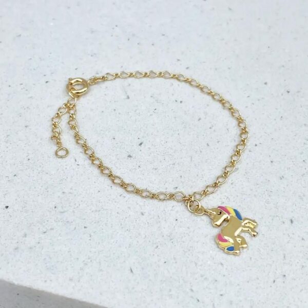 Pulseira Infantil Unicórnio