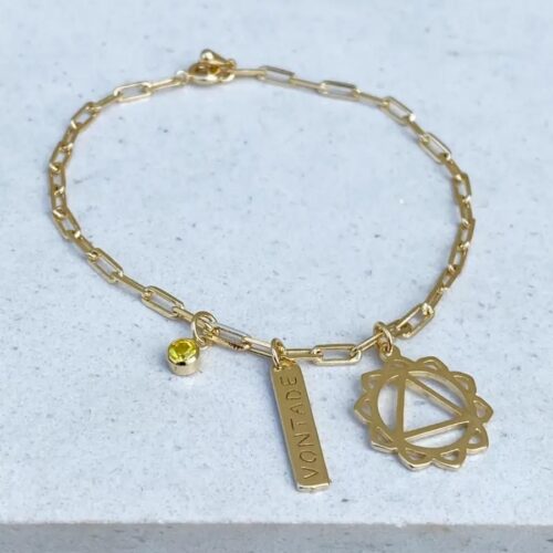 Pulseira Chakra Plexo Solar Vontade