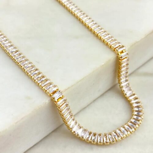 Chocker Riviera Zircônia