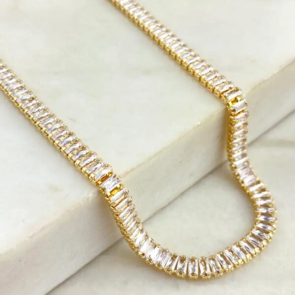 Chocker Riviera Zircônia
