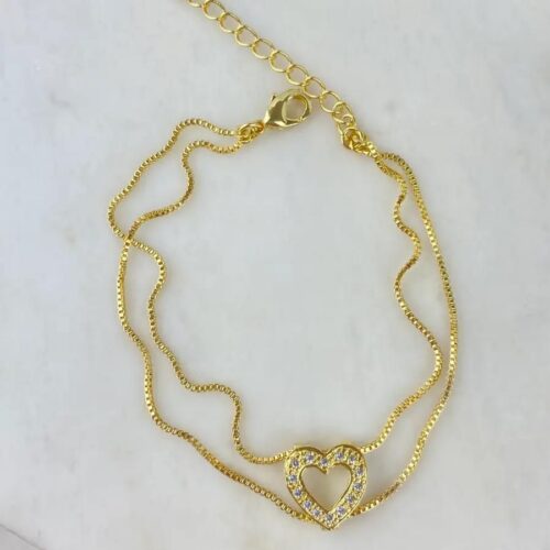 Colar Choker Coração
