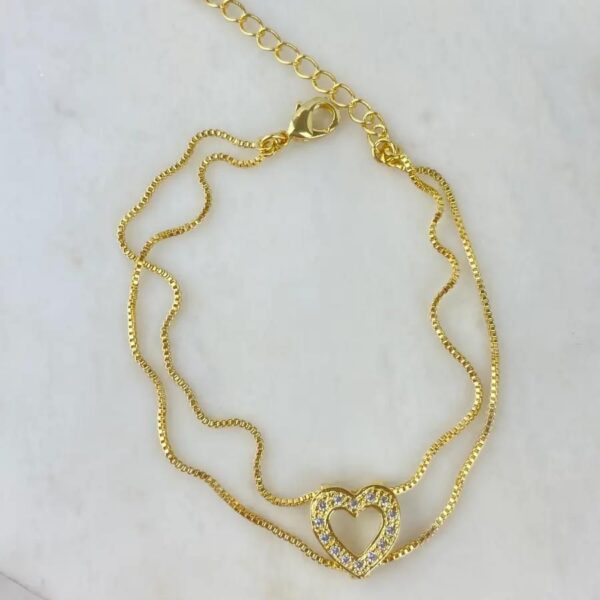 Colar Choker Coração