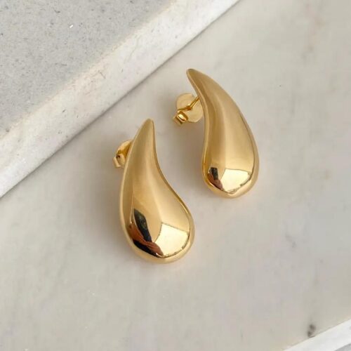 Brinco Gota Lisa Grande