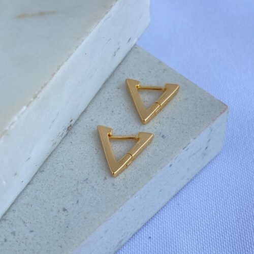 ARGOLA TEC MÉDIA TRIANGULO LISA