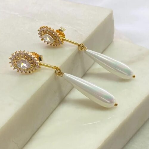 BRINCO ZIRCONIA E PEROLA