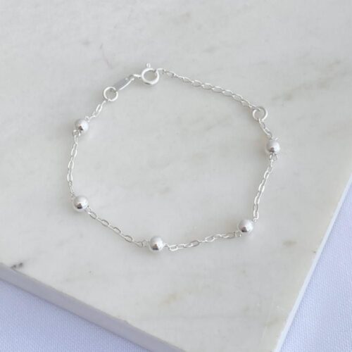 Pulseira Infantil de Bolinha