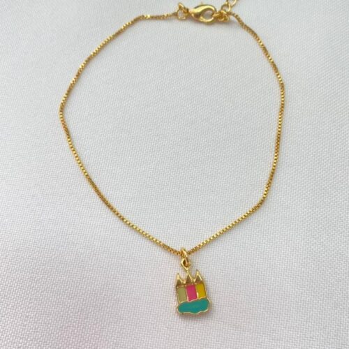 Pulseira Bolo de Aniversário Infantil