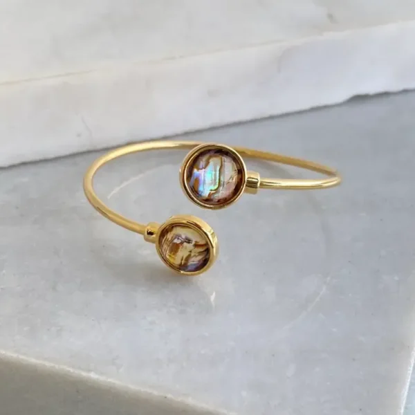 BRACELETE ABALONE REDONDA