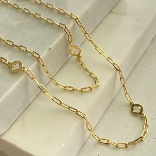 COLAR CARTIER E FLOR