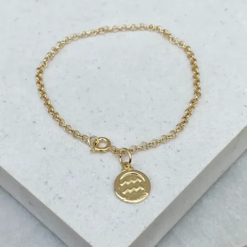 PULSEIRA ELO PORTUGUÊS SIGNO AQUÁRIO