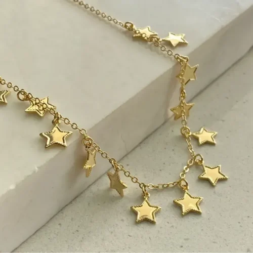 COLAR CHOKER ESTRELAS