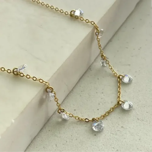 COLAR CHOKER PONTO DE LUZ