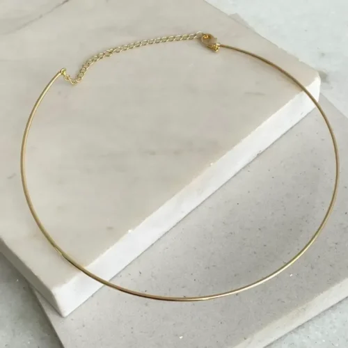 COLAR CHOKER ARO MEDIO LISO