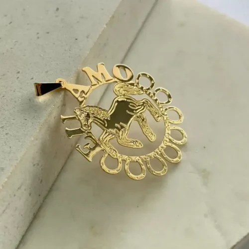 PINGENTE PET - EU AMO CAVALO