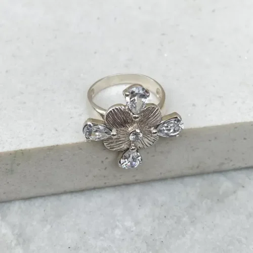 ANEL FLOR E ZIRCÔNIAS