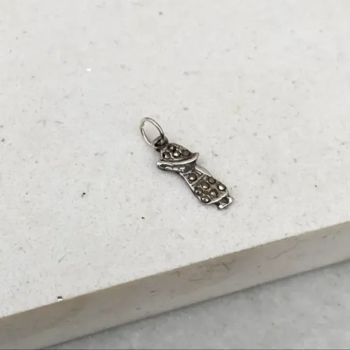 PINGENTE BONECO ZIRCÔNIA
