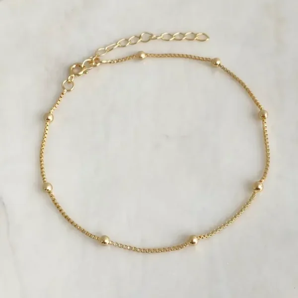 Tornozeleira Mini Bolinhas