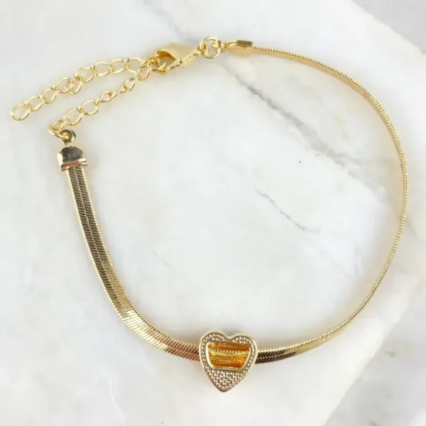 PULSEIRA MALHA FITA PING. CORAÇÃO PQ