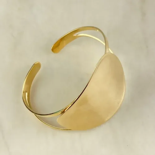 Bracelete de Chapa Oval Grande