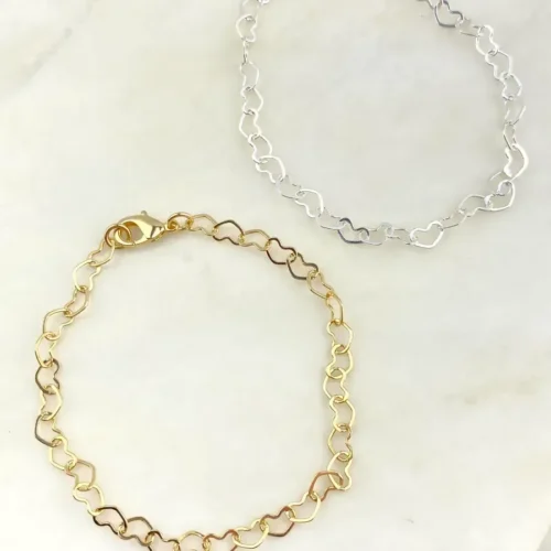 PULSEIRA MALHA CORAÇÃO VAZADO