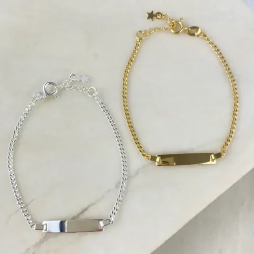 Pulseira Infantil Plaquinha