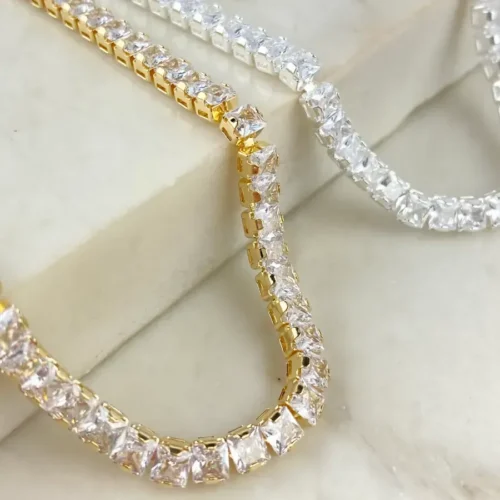 Colar Choker Rivieira Larga