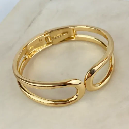 Bracelete Luxo 2 Semi-círculos