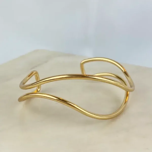 Bracelete Luxo Fio Trançado